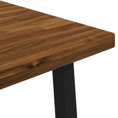 Vidaxl Kvadratna jedilna miza 60 x 55 x 75 cm Masiven les akacije