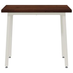 Vidaxl Kvadratna jedilna miza 90 x 55 x 75 cm Masiven les akacije