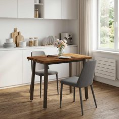 Vidaxl Kvadratna jedilna miza 90 x 55 x 75 cm Masiven les akacije