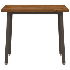 Vidaxl Kvadratna jedilna miza 90 x 55 x 75 cm Masiven les akacije