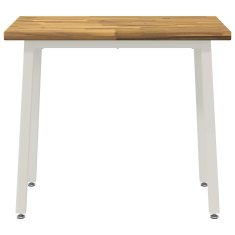 Vidaxl Kvadratna jedilna miza 90 x 55 x 75 cm Masiven les akacije