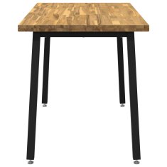 Vidaxl Kvadratna jedilna miza 120 x 70 x 75 cm Masiven les akacije