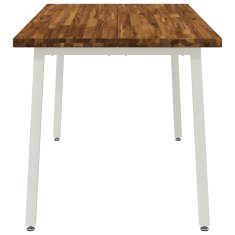 Vidaxl Kvadratna jedilna miza 140 x 80 x 75 cm Masiven les akacije
