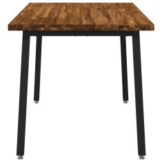 Vidaxl Kvadratna jedilna miza 120 x 90 x 75 cm Masiven les akacije