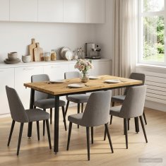 Vidaxl Kvadratna jedilna miza 140 x 70 x 75 cm Masiven les akacije