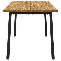 Vidaxl Kvadratna jedilna miza 140 x 80 x 75 cm Masiven les akacije