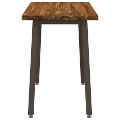 Vidaxl Kvadratna jedilna miza 90 x 55 x 75 cm Masiven les akacije