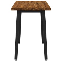 Vidaxl Kvadratna jedilna miza 90 x 55 x 75 cm Masiven les akacije