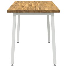 Vidaxl Kvadratna jedilna miza 120 x 70 x 75 cm Masiven les akacije