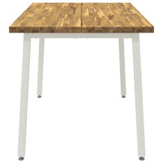 Vidaxl Kvadratna jedilna miza 140 x 80 x 75 cm Masiven les akacije