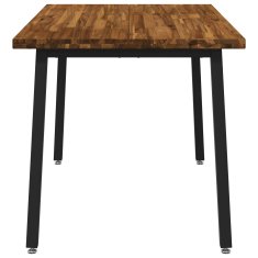 Vidaxl Kvadratna jedilna miza 120 x 80 x 75 cm Masiven les akacije