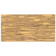 Vidaxl Kvadratna jedilna miza 160 x 70 x 75 cm Masiven les akacije