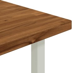 Vidaxl Kvadratna jedilna miza 160 x 70 x 75 cm Masiven les akacije