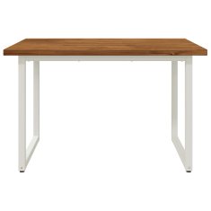 Vidaxl Kvadratna jedilna miza 120 x 70 x 75 cm Masiven les akacije