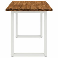 Vidaxl Kvadratna jedilna miza 120 x 70 x 75 cm Masiven les akacije