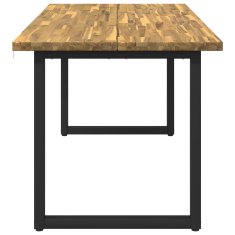 Vidaxl Kvadratna jedilna miza 160 x 70 x 75 cm Masiven les akacije