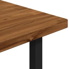 Vidaxl Kvadratna jedilna miza 160 x 70 x 75 cm Masiven les akacije