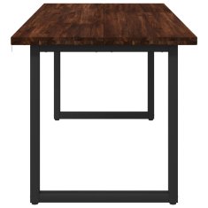 Vidaxl Kvadratna jedilna miza 160 x 70 x 75 cm Masiven les akacije