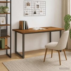 Vidaxl Kvadratna jedilna miza 160 x 70 x 75 cm Masiven les akacije