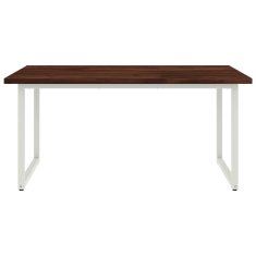 Vidaxl Kvadratna jedilna miza 160 x 70 x 75 cm Masiven les akacije