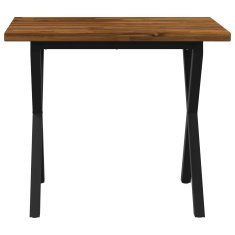 Vidaxl Kvadratna jedilna miza 110 x 55 x 75 cm Masiven les akacije