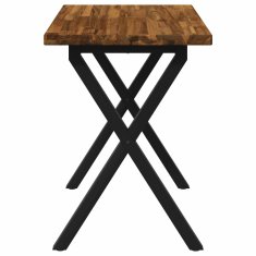 Vidaxl Kvadratna jedilna miza 110 x 55 x 75 cm Masiven les akacije