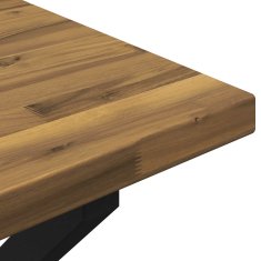 Vidaxl Kvadratna jedilna miza 90 x 55 x 75 cm Masiven les akacije