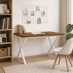 Vidaxl Kvadratna jedilna miza 120 x 70 x 75 cm Masiven les akacije