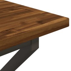 Vidaxl Kvadratna jedilna miza 80 x 80 x 75 cm Masiven les akacije