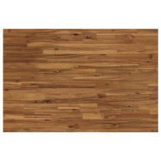 Vidaxl Kvadratna jedilna miza 120 x 90 x 75 cm Masiven les akacije