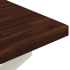 Vidaxl Kvadratna jedilna miza 90 x 55 x 75 cm Masiven les akacije