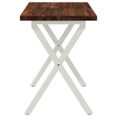 Vidaxl Kvadratna jedilna miza 90 x 55 x 75 cm Masiven les akacije