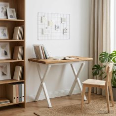 Vidaxl Kvadratna jedilna miza 90 x 55 x 75 cm Masiven les akacije