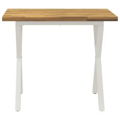 Vidaxl Kvadratna jedilna miza 90 x 55 x 75 cm Masiven les akacije