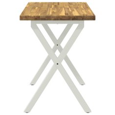 Vidaxl Kvadratna jedilna miza 110 x 55 x 75 cm Masiven les akacije