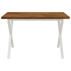 Vidaxl Kvadratna jedilna miza 120 x 70 x 75 cm Masiven les akacije