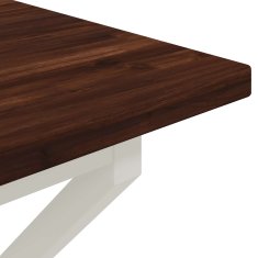 Vidaxl Kvadratna jedilna miza 80 x 80 x 75 cm Masiven les akacije