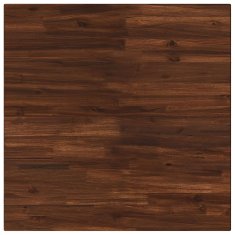 Vidaxl Kvadratna jedilna miza 80 x 80 x 75 cm Masiven les akacije
