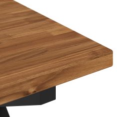 Vidaxl Kvadratna jedilna miza 120 x 90 x 75 cm Masiven les akacije