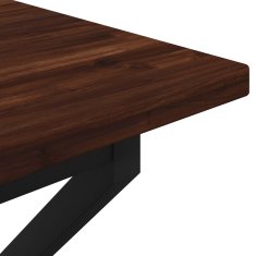Vidaxl Kvadratna jedilna miza 80 x 80 x 75 cm Masiven les akacije