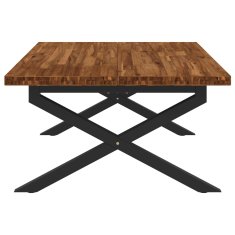 Vidaxl Kvadratna jedilna miza 120 x 90 x 75 cm Masiven les akacije