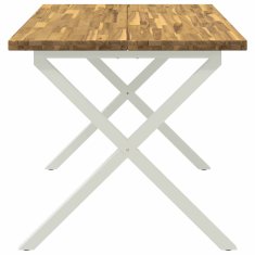 Vidaxl Kvadratna jedilna miza 120 x 80 x 75 cm Masiven les akacije
