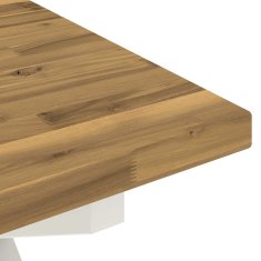 Vidaxl Kvadratna jedilna miza 120 x 90 x 75 cm Masiven les akacije