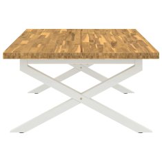 Vidaxl Kvadratna jedilna miza 120 x 90 x 75 cm Masiven les akacije