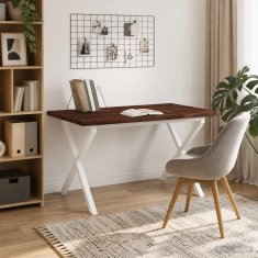 Vidaxl Kvadratna jedilna miza 120 x 70 x 75 cm Masiven les akacije