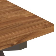 Vidaxl Kvadratna jedilna miza 120 x 90 x 75 cm Masiven les akacije
