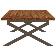 Vidaxl Kvadratna jedilna miza 120 x 90 x 75 cm Masiven les akacije