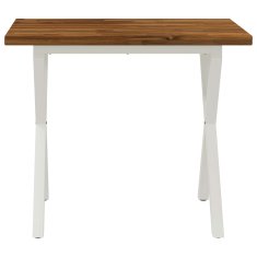 Vidaxl Kvadratna jedilna miza 90 x 55 x 75 cm Masiven les akacije