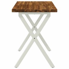 Vidaxl Kvadratna jedilna miza 90 x 55 x 75 cm Masiven les akacije