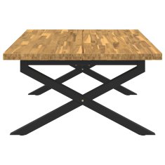 Vidaxl Kvadratna jedilna miza 120 x 90 x 75 cm Masiven les akacije